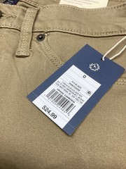 Mid-Rise Skinny Jeans Tan Khaki Pants Women’s Size 0 Universal Thread 💥NWT