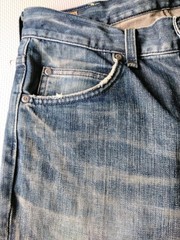 Lee Riders Gold Label LM2205 Bootcut Flare Denim Jeans Distressed Made In Japan