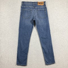 Diesel D-Fining Jeans Men 29×30 Blue Regular Tapered Stretch Medium Wash 09A80