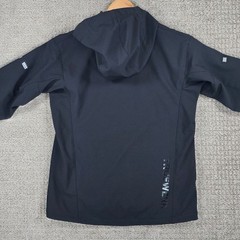 Truewerk S3 Solution Hoodie Mens Large Black Performance Workwear Zip Jacket