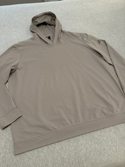 Adidas Men’s XXL Ultimate365 Golf Hoodie Putty Beige