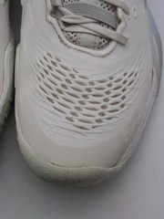 Asics Gel-Resolution X Women’s Size 9 White Pure Silver Tennis Sneakers 1042A279