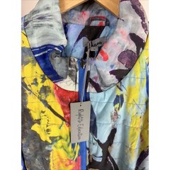 NWT Shana Muti Color 100 % Polyester Puffer Jacket #0964 Size XL