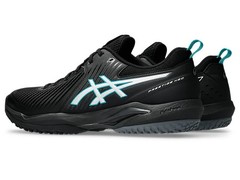 ASICS PRESTIGE NEO OC 1043A027 001 Black Pure Silver Tennis Shoes