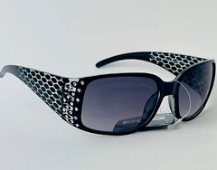 Fashion Sunglasses For Women 100% UVA/UVB Protection, Rectangle Black NS1216 NEW