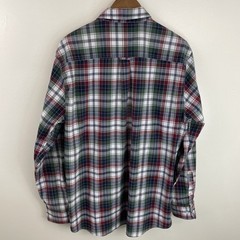 Chaps Stretch Shirt Mens XL Multicolor Plaid Long Sleeve Button Down Modern