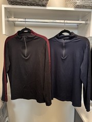 Two (2) Murano Liquid Luxury 1/4 Zips – Slim Fit Large