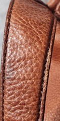 Vintage Michael Kors Astor Lg Leather Tote Bag FLAWED Rugged Work Shoulder Purse