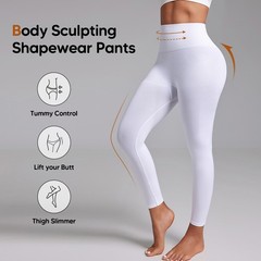 Women Slimming Anti Cellulite Compression Leggings Leg Shaper High Waist Pants