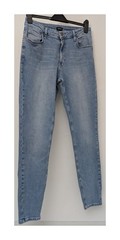 SULFIT Mens Light Blue Denim Jeans 32 R Waist 31 Leg Stretch 98 Cotton Used Good