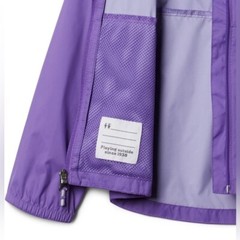 Columbia NEW Switchback II Grape Gum Purple Rain Jacket Youth Size XS 6-7