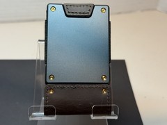 MENS WALLET METAL CARD HOLDER CASH STRAP MINIMALIST PULL TAB WALLET-CUSTOMIZE IT