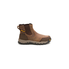 Catfootwear Men’s Threshold Rebound Chelsea Waterproof Steel Toe Work Boot