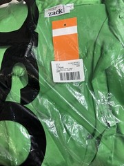 NWT! – John Zack Summer Bright Drape Shirt Mini Dress in Green Size US 8 $96