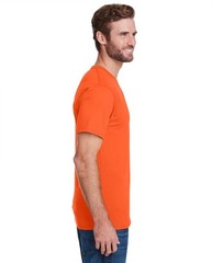 2 Pack 4XL Hanes Adult Workwear Pocket T-Shirt Casual Solid Bright Orange W110