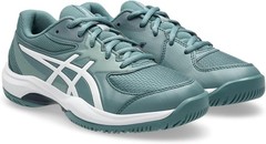 ASICS Kid’s Gel-Game Grade School Tennis Shoes – Foggy Teal/White – 7 Big Kid