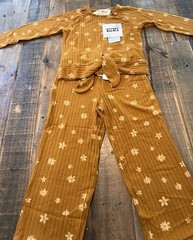 Dot Dot Smile size 5/6 girls boho ribbed set new