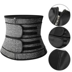 Men Waist Trainer Body Training Shaper Sweat Belt Tummy Control Cincher Girdle