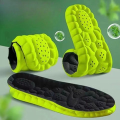 4D Sport Insole Super Soft Shoes Sole Pads for Feet Shock Absorption Baskets Sho