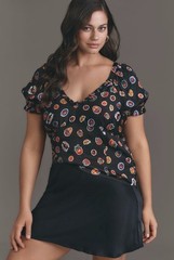 anthropologie top 3X, but fits like a 2X