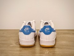 Nike Air Force 1 White/Blue Beyond/Gum – Size 5.5 Youth / 7 Women