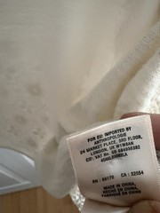Anthropologie Crochet Blouse