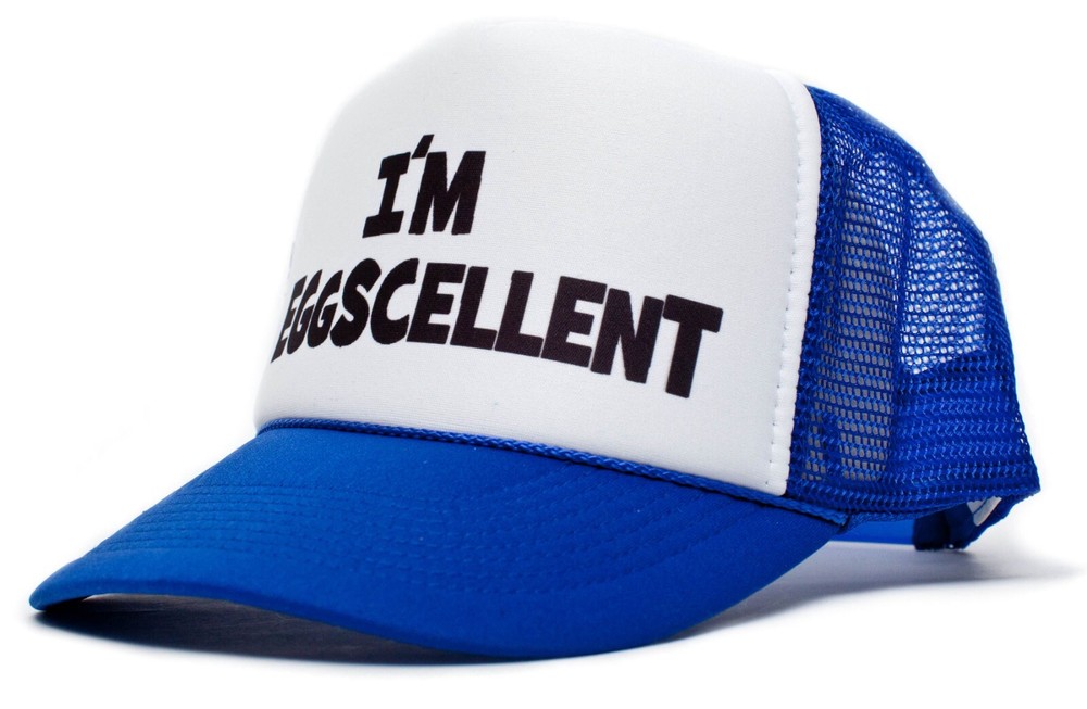 Regular Show- I’m Eggscellent Hat Cap Eggcelent Excellent Royal Curved