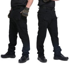 US Men Tactical Cargo Pants Soldier Straight-fit Work Combat Trousers Outdoor