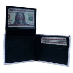 $1.000,000 1 Million Dollar Bill Photorealistic Leather Bi-Fold Bifold Wallet