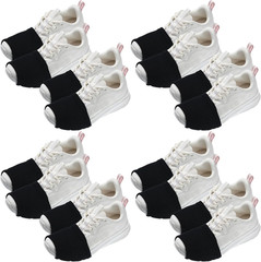 8 Pairs Socks for Dancing on Smooth Floors Dance Socks over Sneakers Dance Shoe