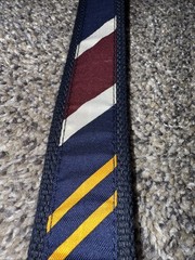 Vineyard Vines Belt Men’s Size Large Italian Leather, Silk, Cotton,36”-38” Waist