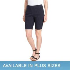 Hilary Radley Women’s Stretch Pull On Bermuda Short