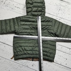 Patagonia Jacket Toddler Boys 3T Green Hooded Down Quilted Puffer Zip Winter