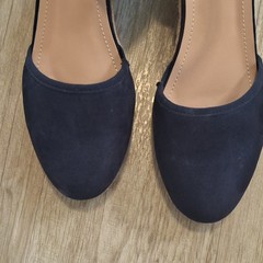 Dream Pairs Navy Blue Espadrille Wedge Sandals Ankle Strap Women’s US 9.5