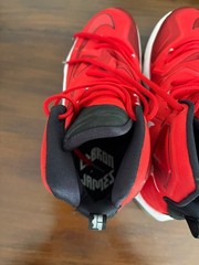 Size 9.5 – Nike LeBron XIII 13 On Court – University Red and White
