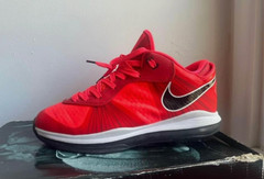 Nike LeBron 8 V/2 Low Solar Red – size 9.5