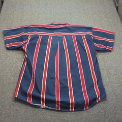 Vintage Chaps Ralph Lauren Shirt Mens XL Striped Colorful 90s Classic Preppy