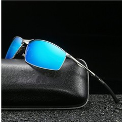 Aluminium Polarized Photochromic Sunglasses Men Driving Sports Chameleon Glasses