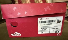 NIB Alegria Rubie Collage Greys Hook & Loop Closure Vegan Leather Sandals Size 9
