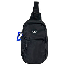 Adidas Originals Utility 4 Sling Crossbody Shoulder Bag Black Bottle Unisex B20