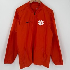 Nike Clemson Tigers Storm-Fit Orange Zip Jacket Men Small NCAA