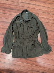 Italian Paratrooper Jacket Cold War Green Field Jacket Size Medium