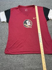 Florida State Seminoles Shirt Womens Medium Nike Dri-FIT NCAA Football Tee