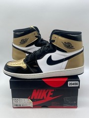 Jordan 1 Retro High NRG Patent Gold Toe 13 (Moderately Wor Size 13 (Damaged Box)