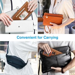 RFID Blocking Wallet Holder Slim Credit Card Wallet Holder Change Pouch 9 Card