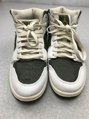 Mens Nike Air Jordan 1 Phat 364770 145 Size 8 Rare White Moss Khaki KG