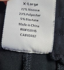 Varley DoubleSoft Joggers Tapered Pants Women’s XL Black READ