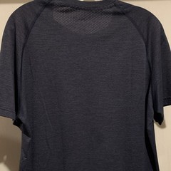 Outdoor Voices Mens Navy M Short Sleeve Crew Neck Breathable Tee