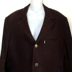 HOUSE OF HOWE ENGLISH COUNTRY GENTLEMAN BROWN BLAZER MEN’S SIZE 42 GOTH Y2K
