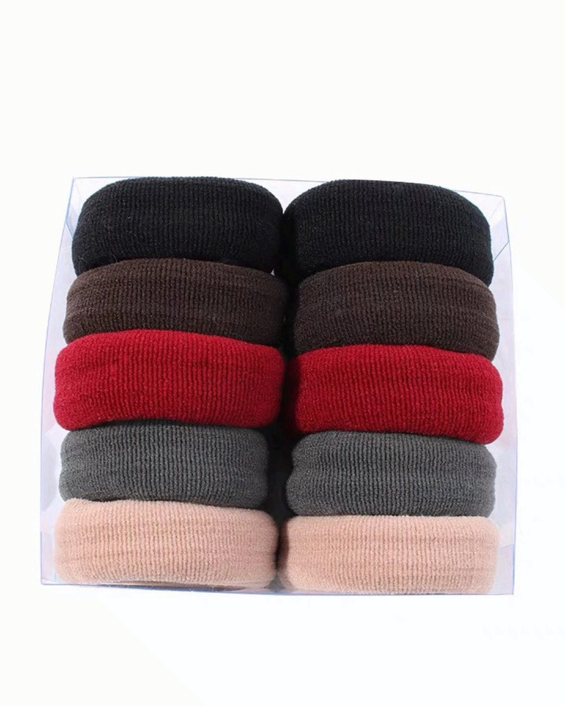 Large Thick Hair Ties Durable Elastic Scrunchies ( 1pc)